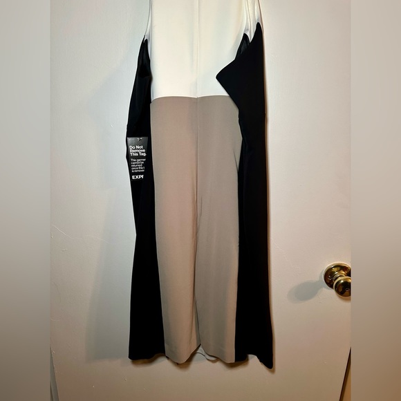 NWT Express bodycon color blocking dress size 12 - Picture 8 of 12